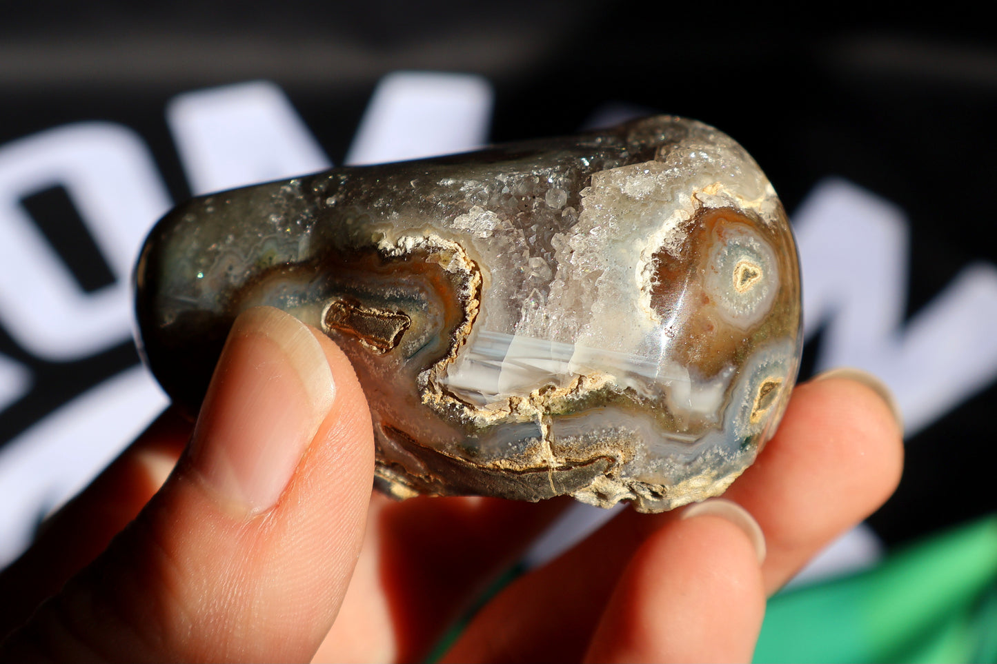 Amethyst Cluster Heart O