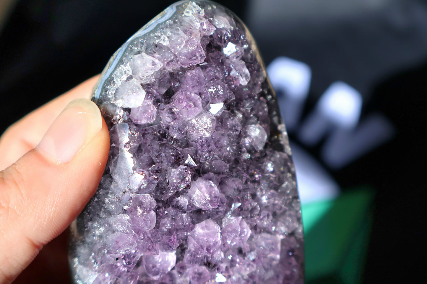 Amethyst Geode Cluster F
