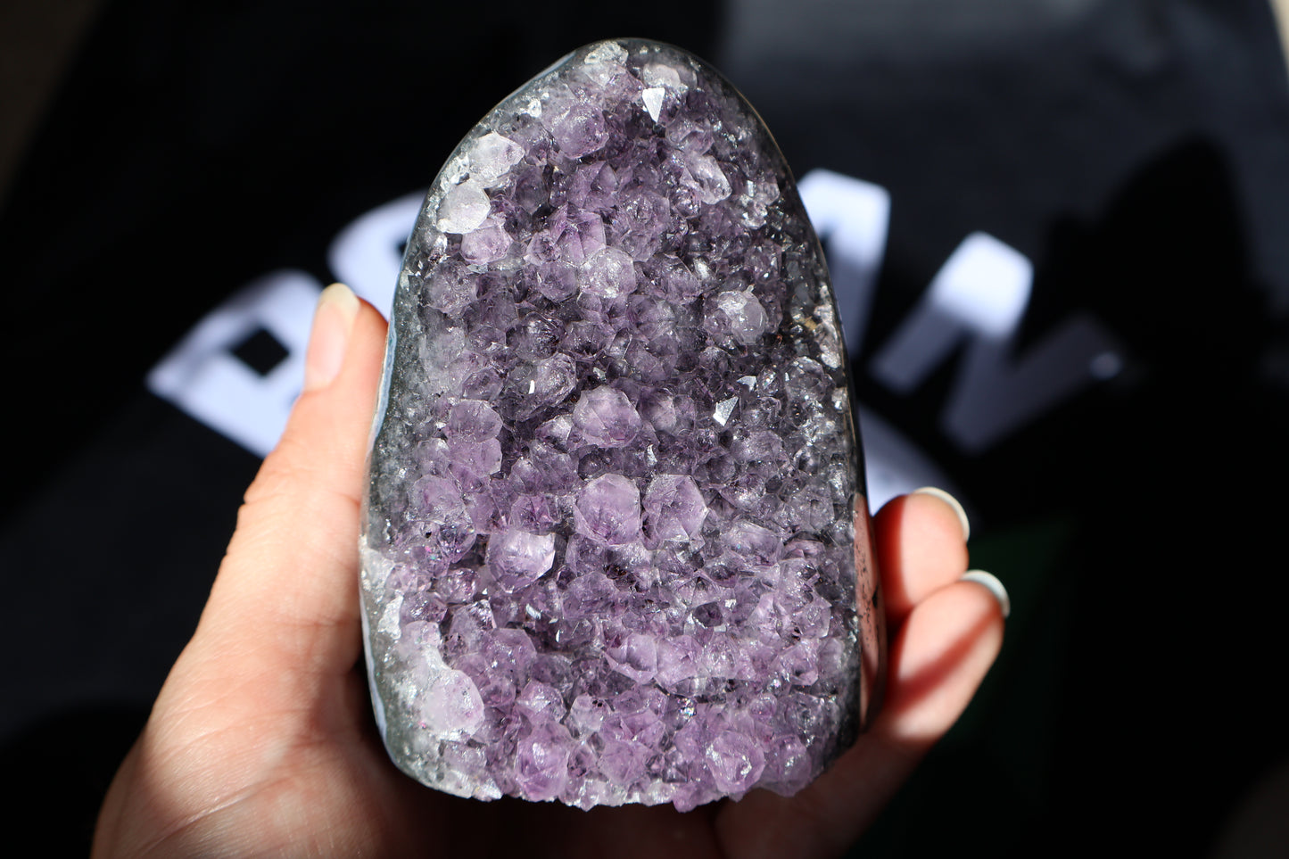 Amethyst Geode Cluster F