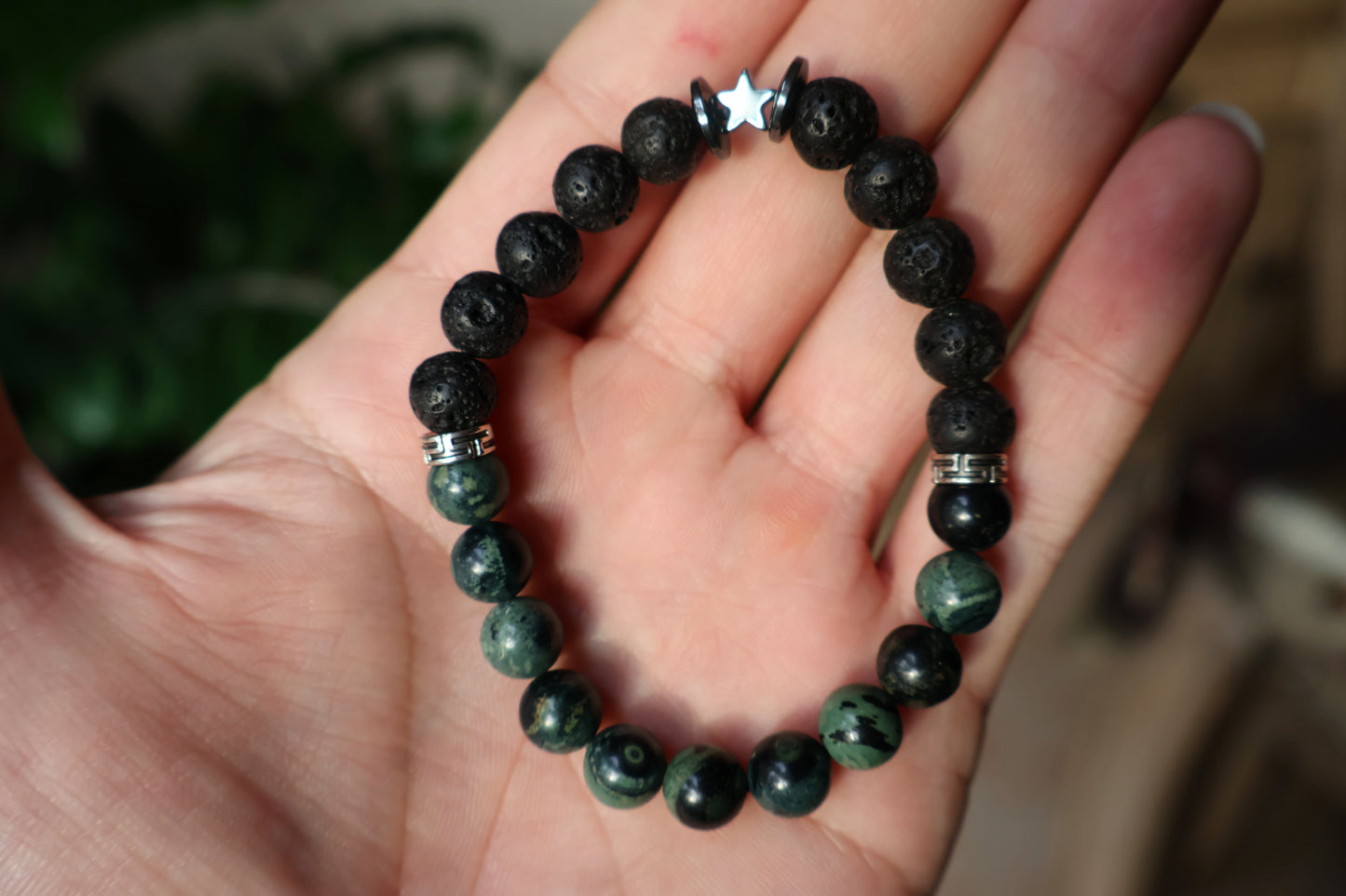 Kambaba Lava Bracelet