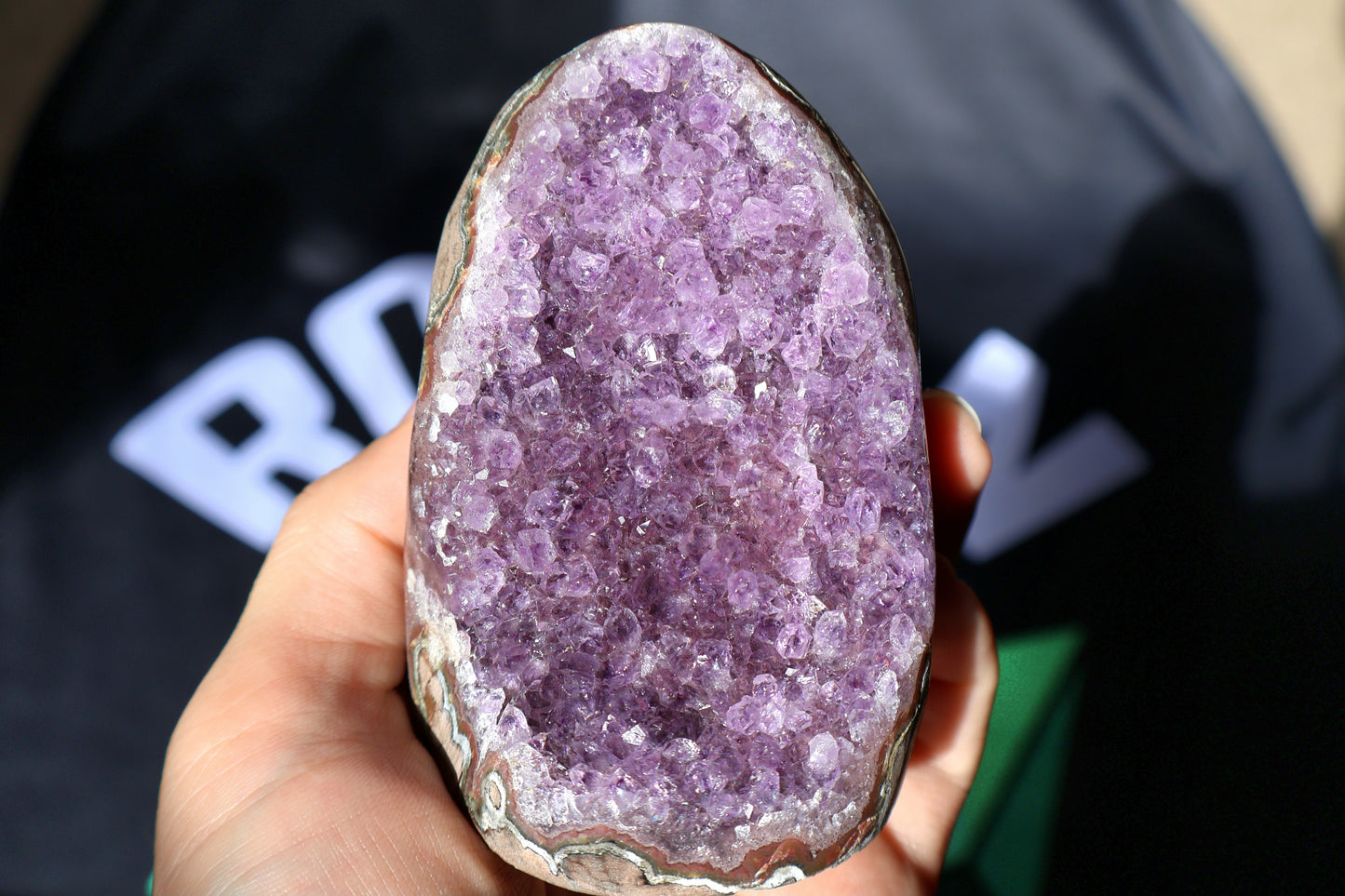 Amethyst Geode Cluster E